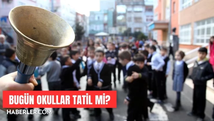 Bugün okullar tatil mi? Bugün (13 Aralık) okul var mı, yok mu? Hangi illerde okullar tatil edildi?
