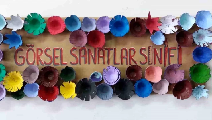 Muğla’da Okullarda Sıfır Atık İçin Geri Dönüşüm Üretimleri Devam Ediyor