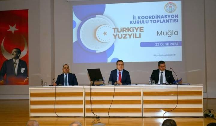 2024 yılı 1. Dönem İl Koordinasyon Kurulu Toplantısı Vali Akbıyık Başkanlığında yapıldı