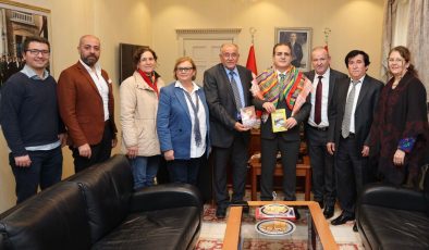 Anadolu Yörük Türkmen Federasyonu’ndan Muğla protokolüne ziyaret