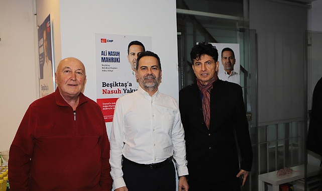 CHP Beşiktaş Belediye Lider Aday Adayı Nasuh Mahruki’nin Kampanya Ofisi Buluşması