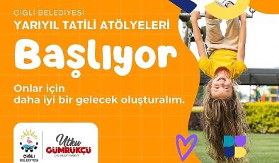 Çiğli Belediyesi’nden Çocuklara Sömestr İkramı