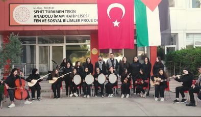 Filistinli çocuklar için söylediler