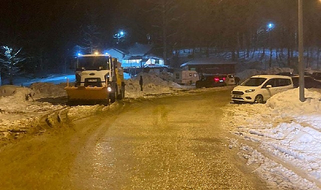 Kocaeli Büyükşehir Karla Çaba Grupları teyakkuzdaydı