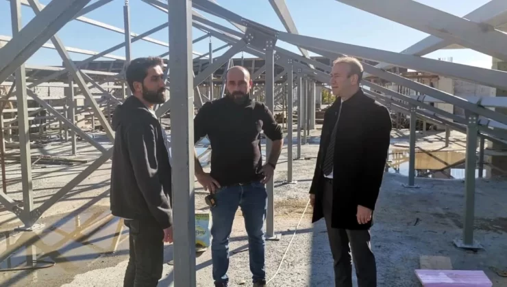 Köyceğiz Kaymakamı Mustafa Maslak, Hükümet Konağı İnşaatı’nı İnceledi