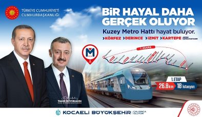 Kuzey Metro sınırı 2024 yatırım programına alındı