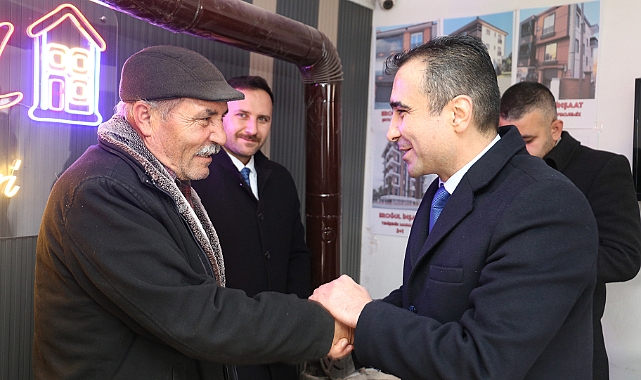 Lider Kalaycı oduncular sitesini ziyaret etti