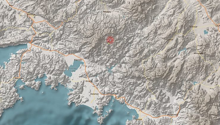 Muğla’da 3.5 büyüklüğünde deprem
