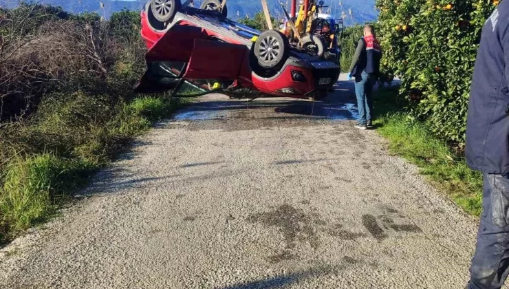 Muğla’da Otomobil Su Kanalına Uçtu, Sürücü Hayatını Kaybetti