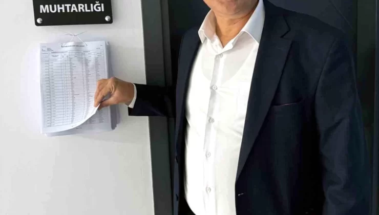 Muğla’da Seçmen Listeleri Askıya Çıkarıldı