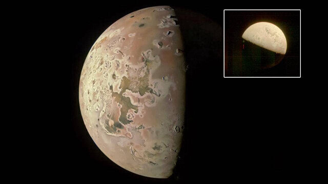 NASA Jüpiter'in Uydusu Io'nun en yakın görüntüsünü yakaladı | Bilim Haberleri