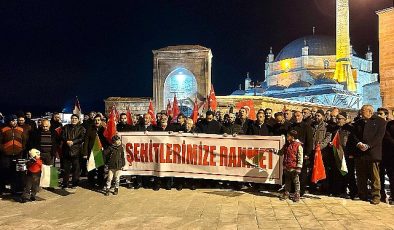 Nevşehir’de terör ve israil’in gazze’ye yönelik taarruzları protesto edildi