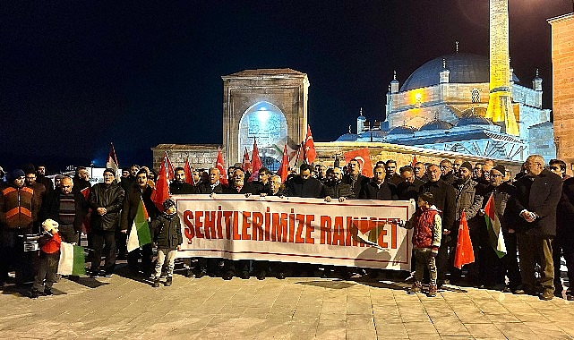 Nevşehir’de terör ve israil’in gazze’ye yönelik taarruzları protesto edildi