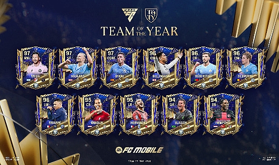 Yılın Kadrosu EA SPORTS FC Mobile İçin Yayınlandı!