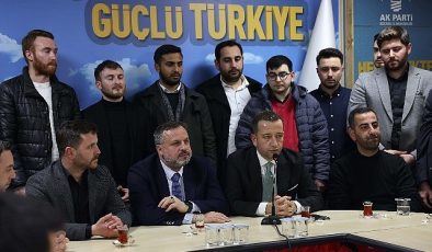 AK Gençlerden Tutuş’a tam takviye