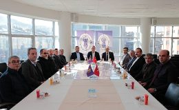 AK Parti heyetinden Kızılay ve NESOB’a ziyaret