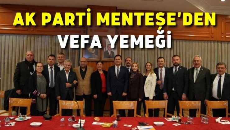AK Parti Menteşe’den Vefa Yemeği
