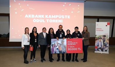 Akbank Yerleşkede Programı Gençlerin Teknolojiyle Hayata Kıymet Katan Fikirlerini Ödüllendirdi