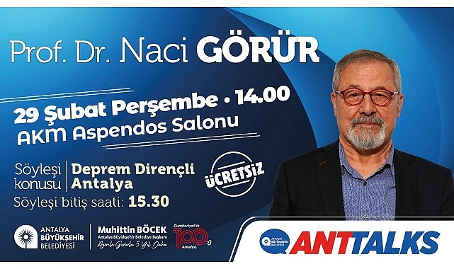 ANTTALKS’ın konuğu Naci Görür
