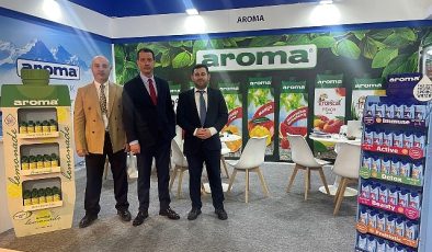 Aroma, Dubai Gulfood’da eserlerini kesimle buluşturdu.