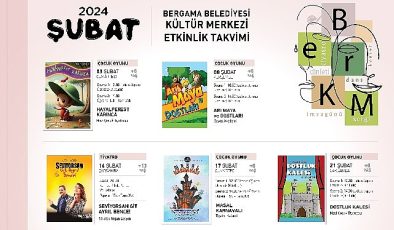 Bergama, Şubat Ayı Kültür Merkezi Aktiflik Takvimi Açıklandı