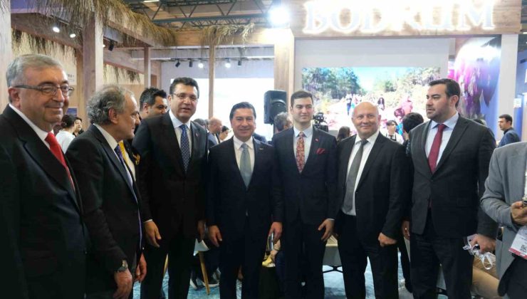 Bodrum standı fuarda yoğun ilgi görüyor
