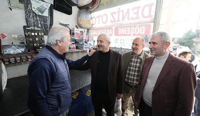 Büyükgöz, “Esnafımızla omuz omuza çalışmayı sürdüreceğiz”