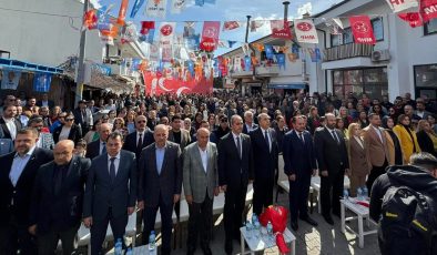 Cumhur İttifakı Datça seçim ofisi açıldı