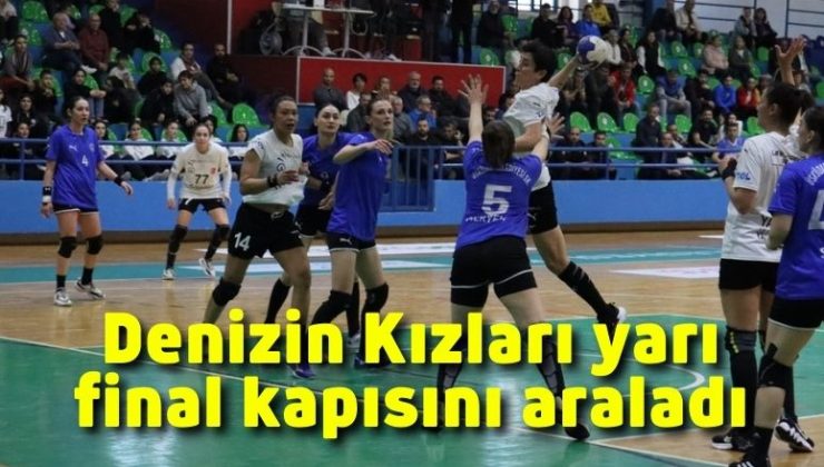 Denizin Kızları yarı final kapısını araladı