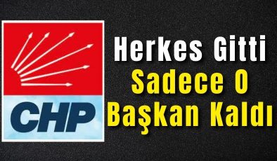 Herkes Gitti Sadece O Başkan Kaldı
