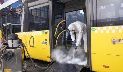 İETT Araçları Her Gün Titizlikle Temizleniyor, Yeni Vazifesine Hazırlanıyor