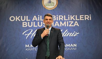 Kartepe Belediye Lideri Av.M.Mustafa Kocaman, Kartepe’de bulunan okulların okul aile birliği üyeleriyle bir ortaya geldi