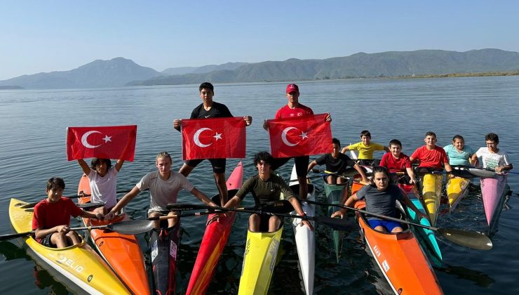 KÖYCEĞİZ SU SPORLARI KAMP EĞİTİM MERKEZİ KANO SPORCU EĞİTİM MERKEZİ OLDU