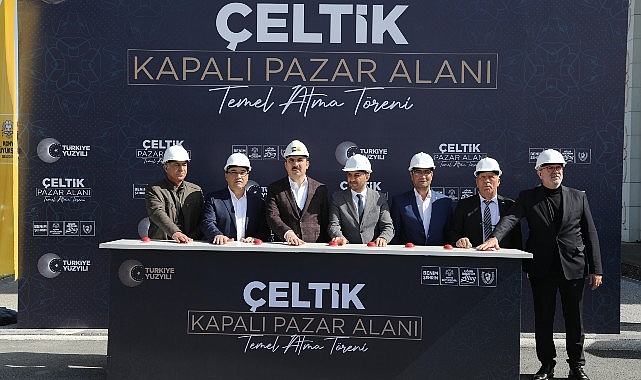 Lider Altay Çeltik’e Kazandırılacak Kapalı Pazar Yeri’nin Temelini Attı