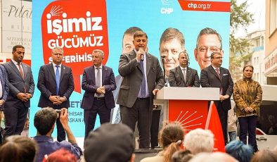 Lider İsmail Yetişkin’in birinci Seçim Ofisi açılışında coşku büyüktü