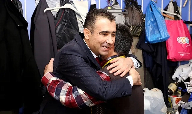 Lider Kalaycı Mansurdede Mahallesi Esnafını Ziyaret Etti