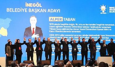 Lider Taban; ”İnegöl Her Şeye Değer” Diyerek Yola Devam