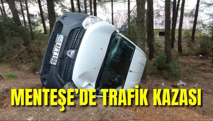 Menteşe’de trafik kazası!