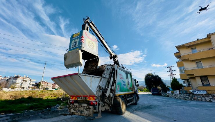 MİLAS’IN 7 MAHALLESİNE 350 ADET AKILLI SİSTEM YERÜSTÜ ÇÖP KONTEYNERİ