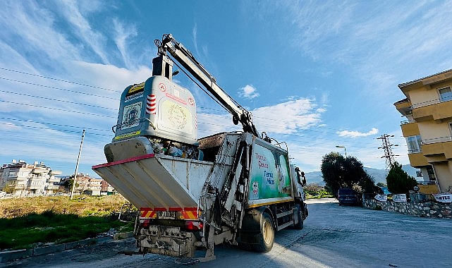 Milas’ın 7 Mahallesine 350 Adet Akıllı Sistem Yerüstü Çöp Konteyneri