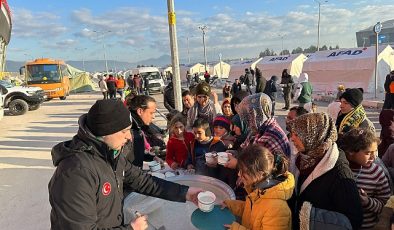 Osmangazi asrın felaketinin yaralarına merhem oldu