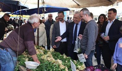 Özdemir: Ataevler pazaryeri süratle tamamlanacak