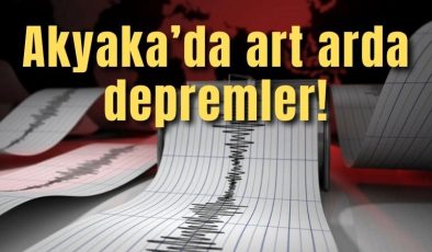 Sakin Kent Akyaka’da art arda depremler
