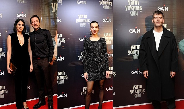 Tûba Büyüküstün ve Halit Ergenç’i buluşturan “Yarın Yokmuş Gibi” dizisine mükemmel gala