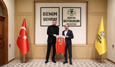 TBF Lideri Hidayet Türkoğlu Lider Altay’ı Ziyaret Etti