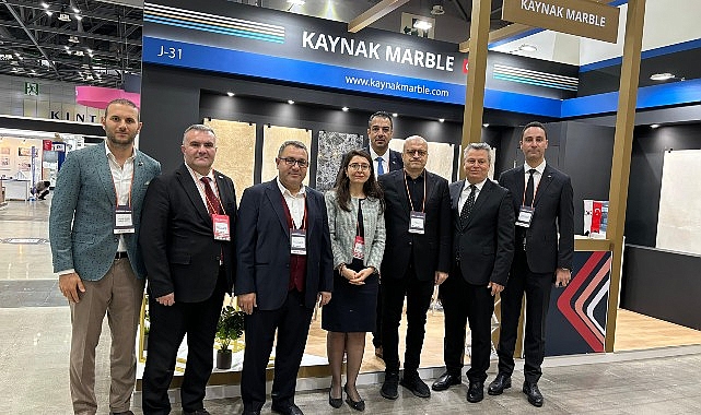Türk doğal taş kesiminin Güney Kore pazarına çaldığı maya tuttu