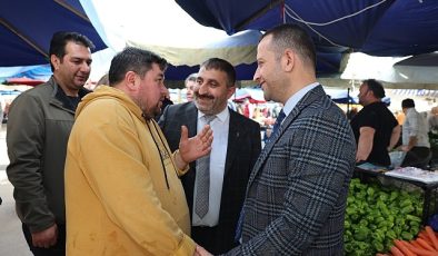 Tutuş’tan pazarcılara müjde; Yahya Kaptan’a Kapalı Pazar
