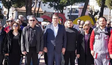 Zelzelede hayatını kaybedenler Seferihisar’da anıldı