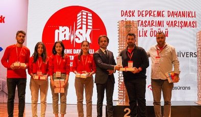 7. DASK Sarsıntıya Sağlam Bina Tasarımı Yarışı HKÜ’de Gerçekleştirildi