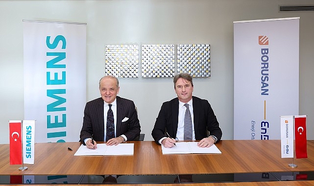 Borusan EnBW Güç ve Siemens Türkiye ortasında iş birliği niyet mektubu imzalandı